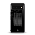 absofuckinlutely back phone cover | glass case for Google Pixel 6A