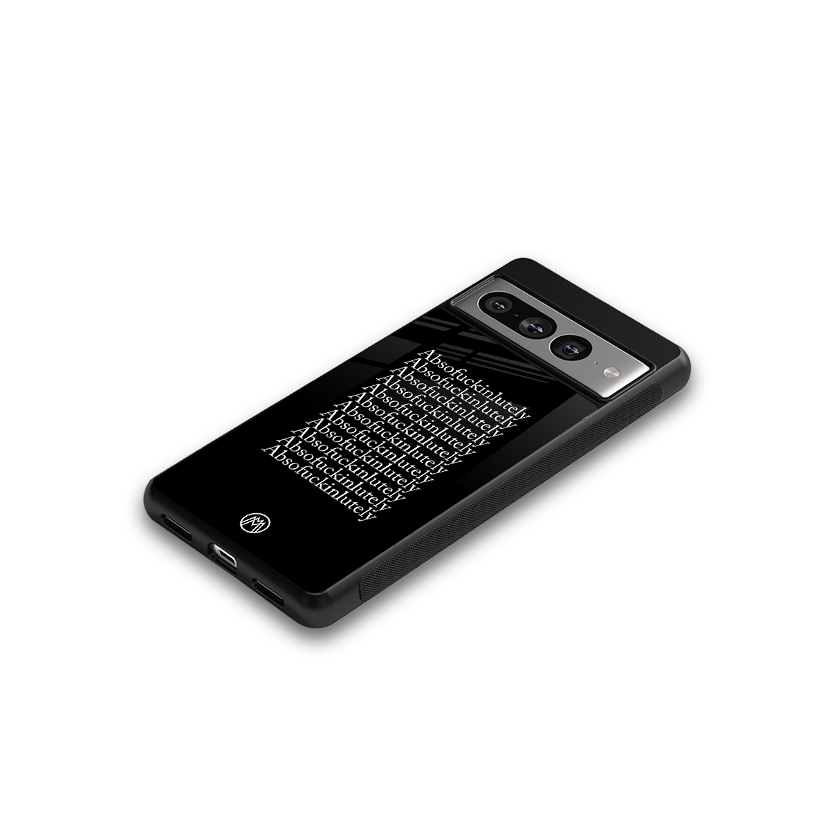 absofuckinlutely back phone cover | glass case for google pixel 7 pro