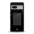 absofuckinlutely back phone cover | glass case for Google Pixel 7