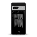 absofuckinlutely back phone cover | glass case for Google Pixel 7A