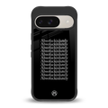 absofuckinlutely back phone cover | glass case for google pixel 9