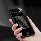 absofuckinlutely back phone cover | glass case for google pixel 9 pro xl