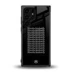 absofuckinlutely back phone cover | glass case for samsung galaxy s23 ultra