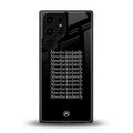 absofuckinlutely back phone cover | glass case for samsung galaxy s25 ultra