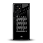 absofuckinlutely back phone cover | glass case for samsung galaxy s25 ultra