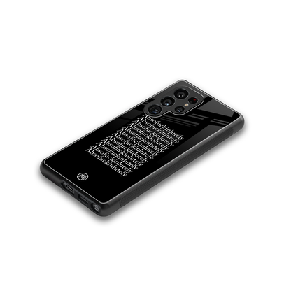 absofuckinlutely back phone cover | glass case for samsung galaxy s25 ultra