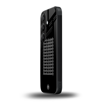 absofuckinlutely back phone cover | glass case for samsung galaxy s23 plus