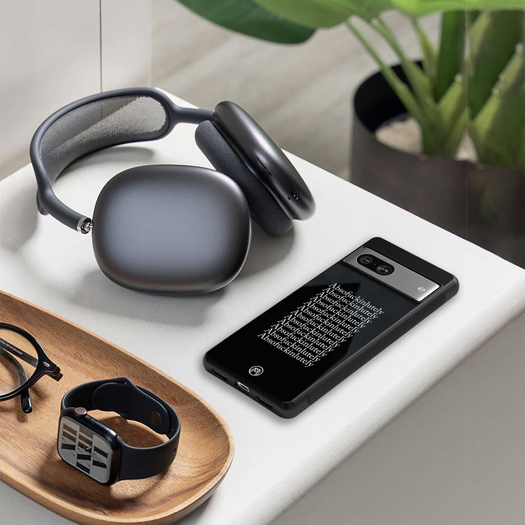 absofuckinlutely back phone cover | glass case for samsung galaxy s24 ultra