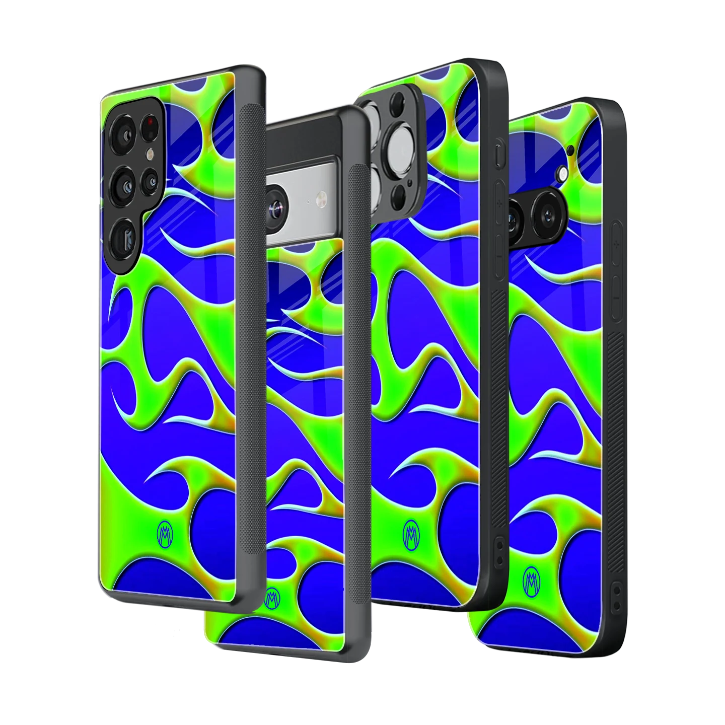 Stylish Glass Back Case for All Smartphones iPhone, Samsung, OnePlus, Pixel, Redmi, Oppo, Vivo, Motorola