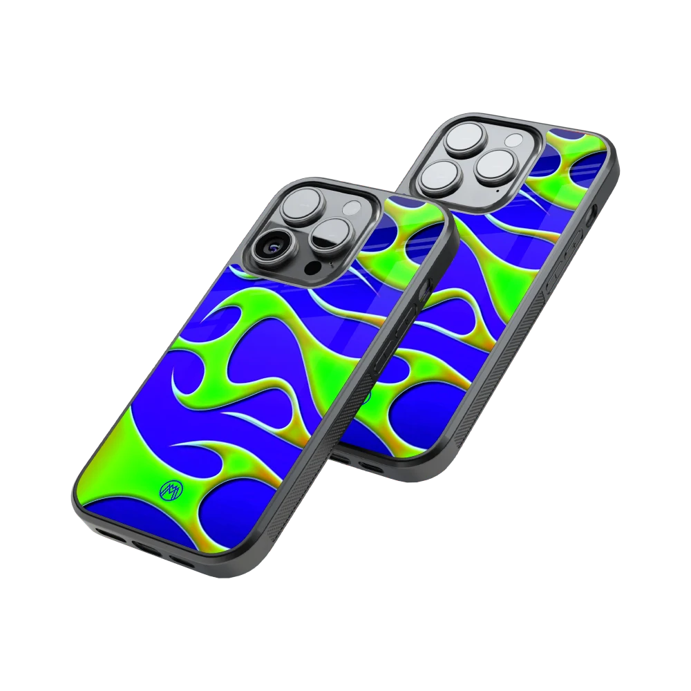 Protective Glass Back Phone Case Compatible with iPhone, Samsung, OnePlus, Pixel & More