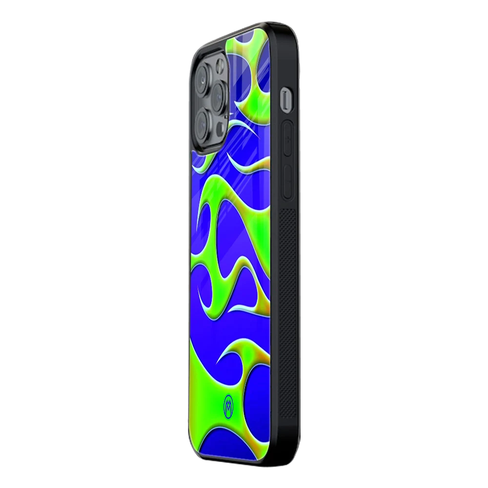 Slim Glass Back Phone Case for Multiple Brands iPhone, Samsung, Redmi, OnePlus, Oppo, Vivo