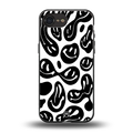 acid smiles bw back phone cover | glass case for iphone 16e