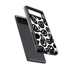 acid smiles bw back phone cover | glass case for Google Pixel 6A
