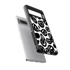 acid smiles bw back phone cover | glass case for Google Pixel 7A