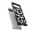 acid smiles bw back phone cover | glass case for Google Pixel 8