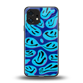 acid smiles blueberry edition back phone cover | glass case for nothing phone 1