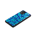 acid smiles blueberry edition back phone cover | glass case for nothing phone 1