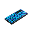 acid smiles blueberry edition back phone cover | glass case for samsung galaxy s23