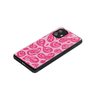acid smiles bubblegum pink edition back phone cover | glass case for nothing phone 2