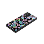 acid smiles chromatic edition back phone cover | glass case for nothing phone 2