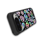 acid smiles chromatic edition back phone cover | glass case for google pixel 9 pro