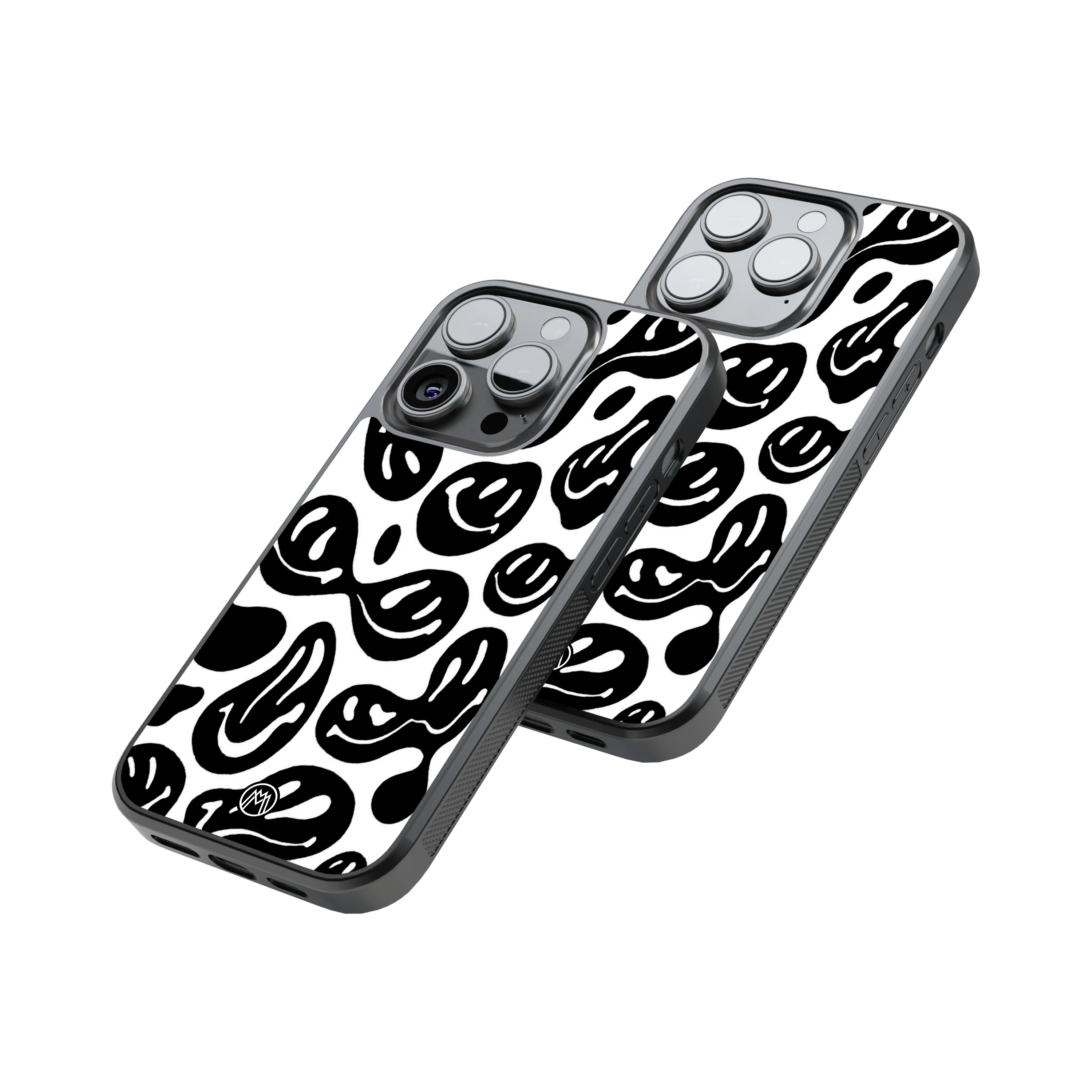 Protective Glass Back Phone Case Compatible with iPhone, Samsung, OnePlus, Pixel & More