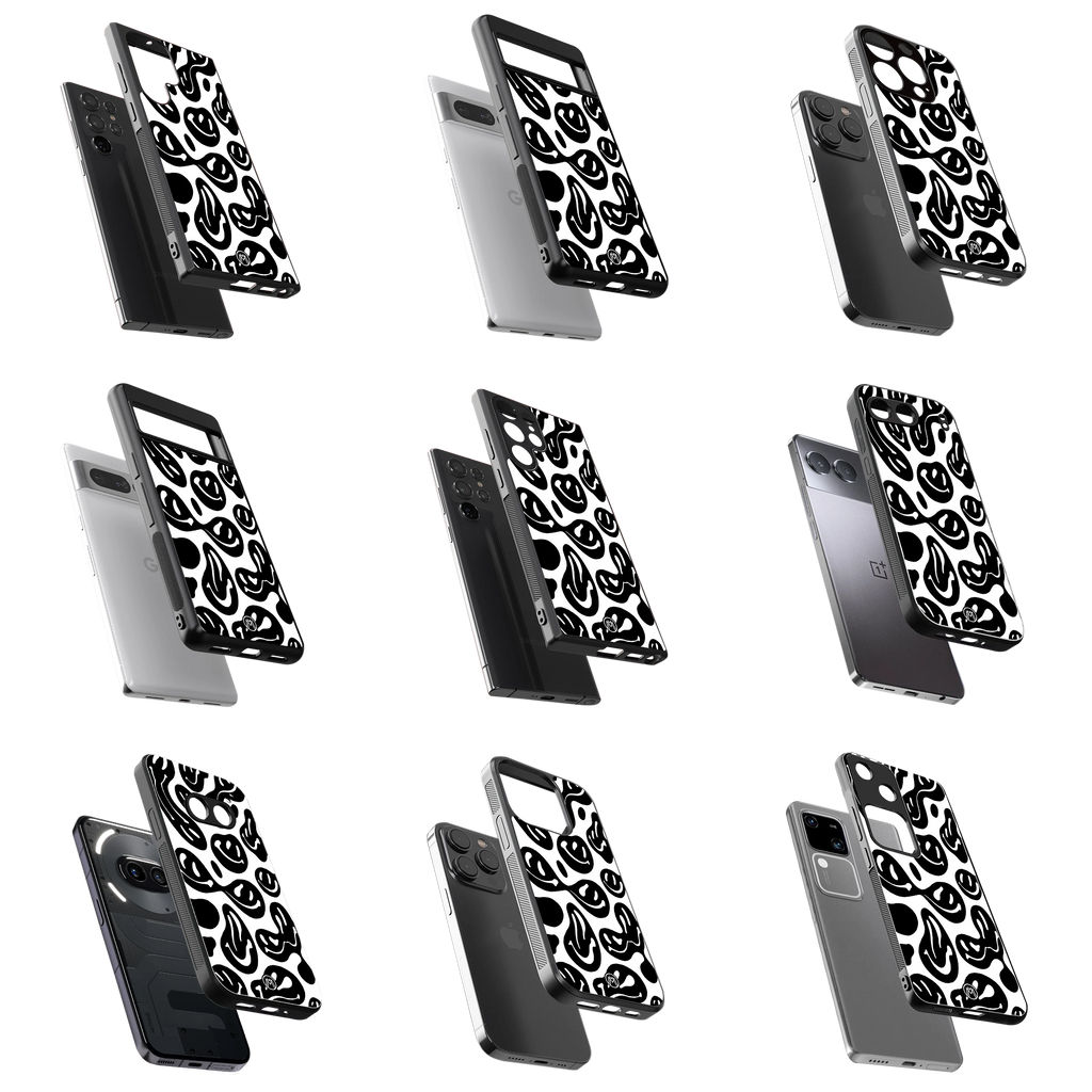 Durable Glass Back Mobile Case for iPhone, Samsung, OnePlus, Google Pixel, Redmi, Vivo, Oppo