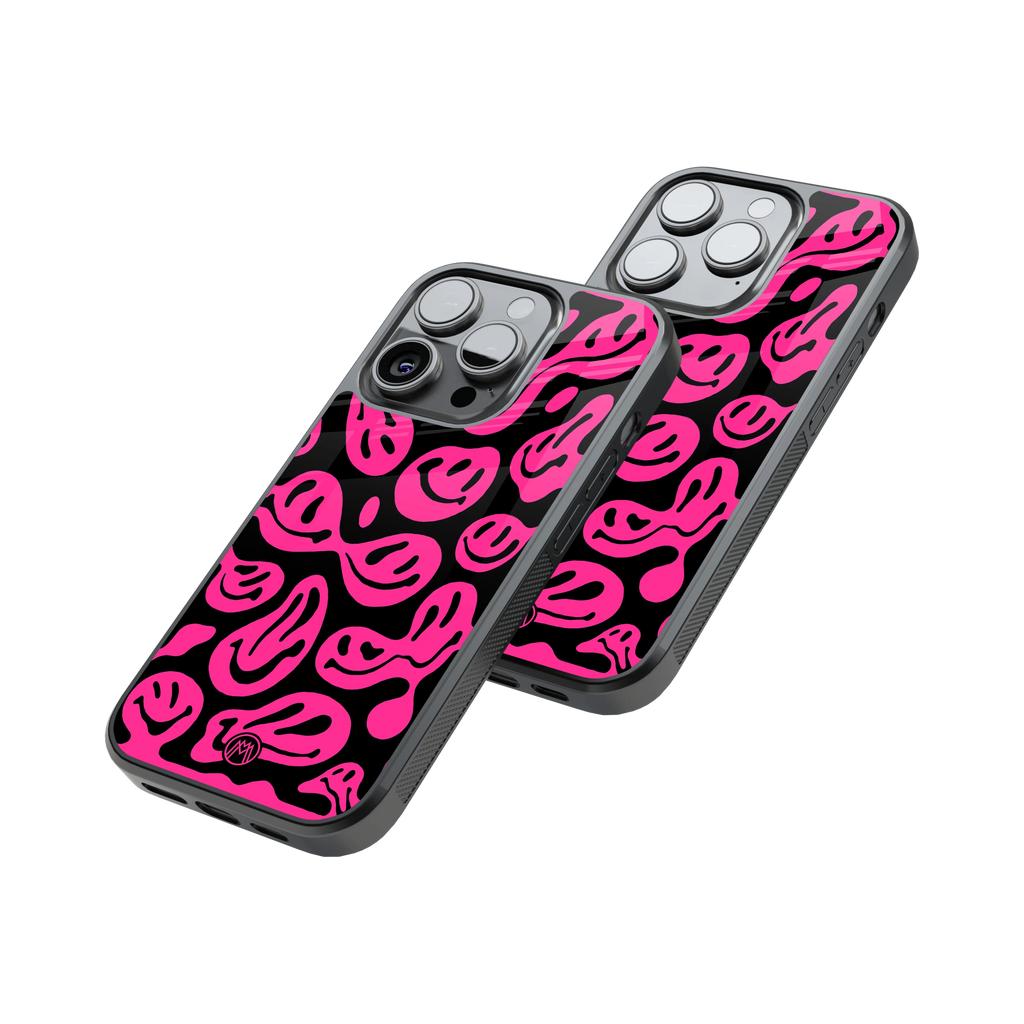 Protective Glass Back Phone Case Compatible with iPhone, Samsung, OnePlus, Pixel & More