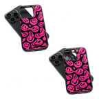 Trendy Glass Back Mobile Case for iPhone, Samsung, Redmi, OnePlus, Google Pixel, Motorola