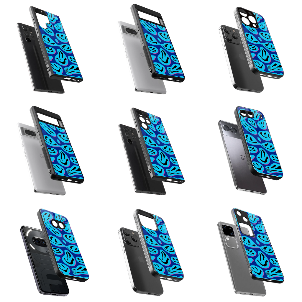 Durable Glass Back Mobile Case for iPhone, Samsung, OnePlus, Google Pixel, Redmi, Vivo, Oppo