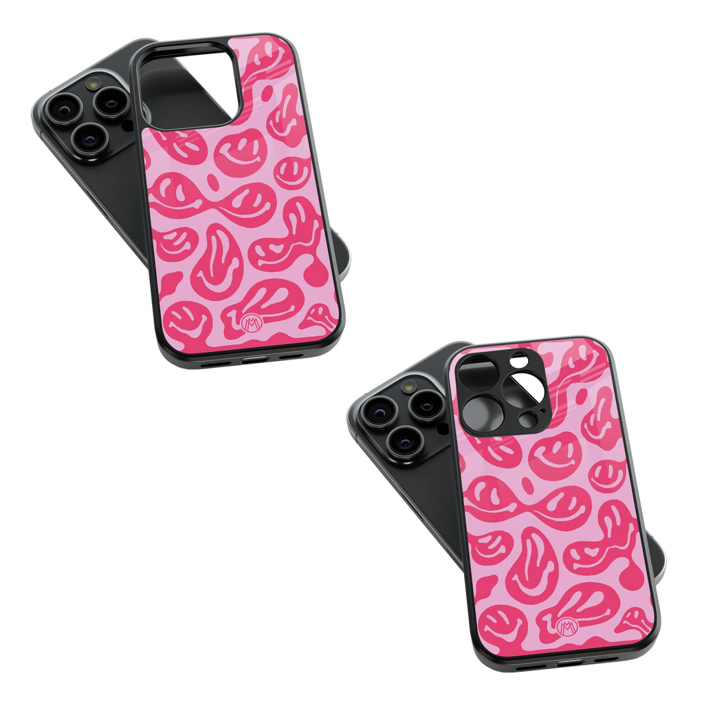 Trendy Glass Back Mobile Case for iPhone, Samsung, Redmi, OnePlus, Google Pixel, Motorola