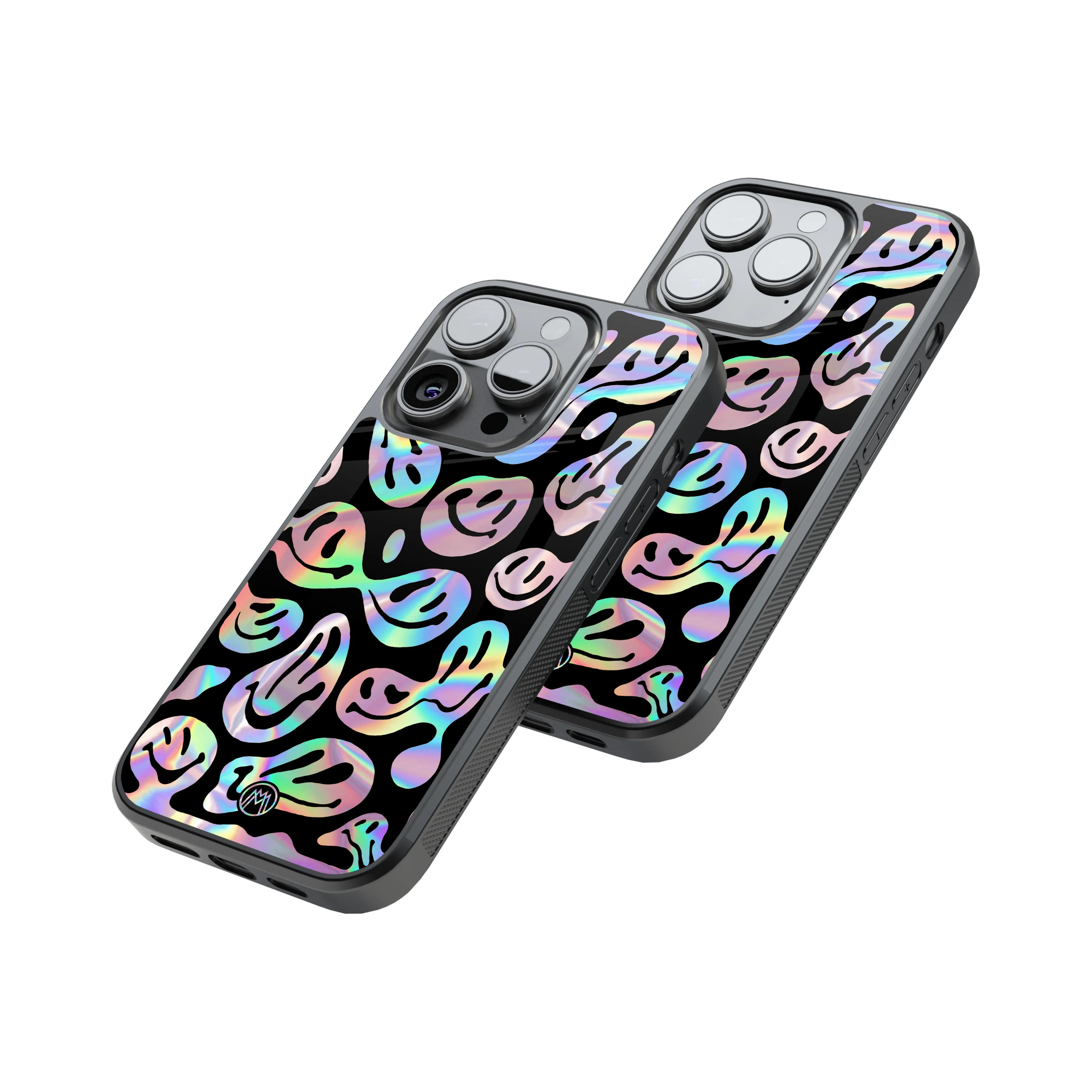 Protective Glass Back Phone Case Compatible with iPhone, Samsung, OnePlus, Pixel & More