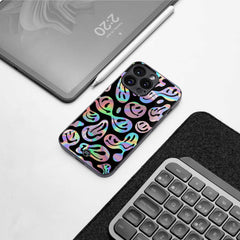 Acid Smiles Chromatic Edition Phone Cover | Glass Case