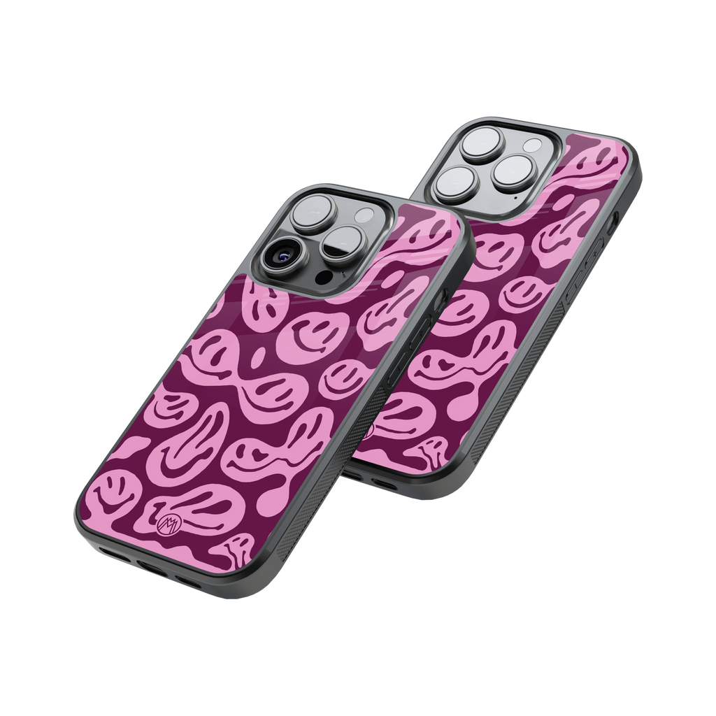 Protective Glass Back Phone Case Compatible with iPhone, Samsung, OnePlus, Pixel & More