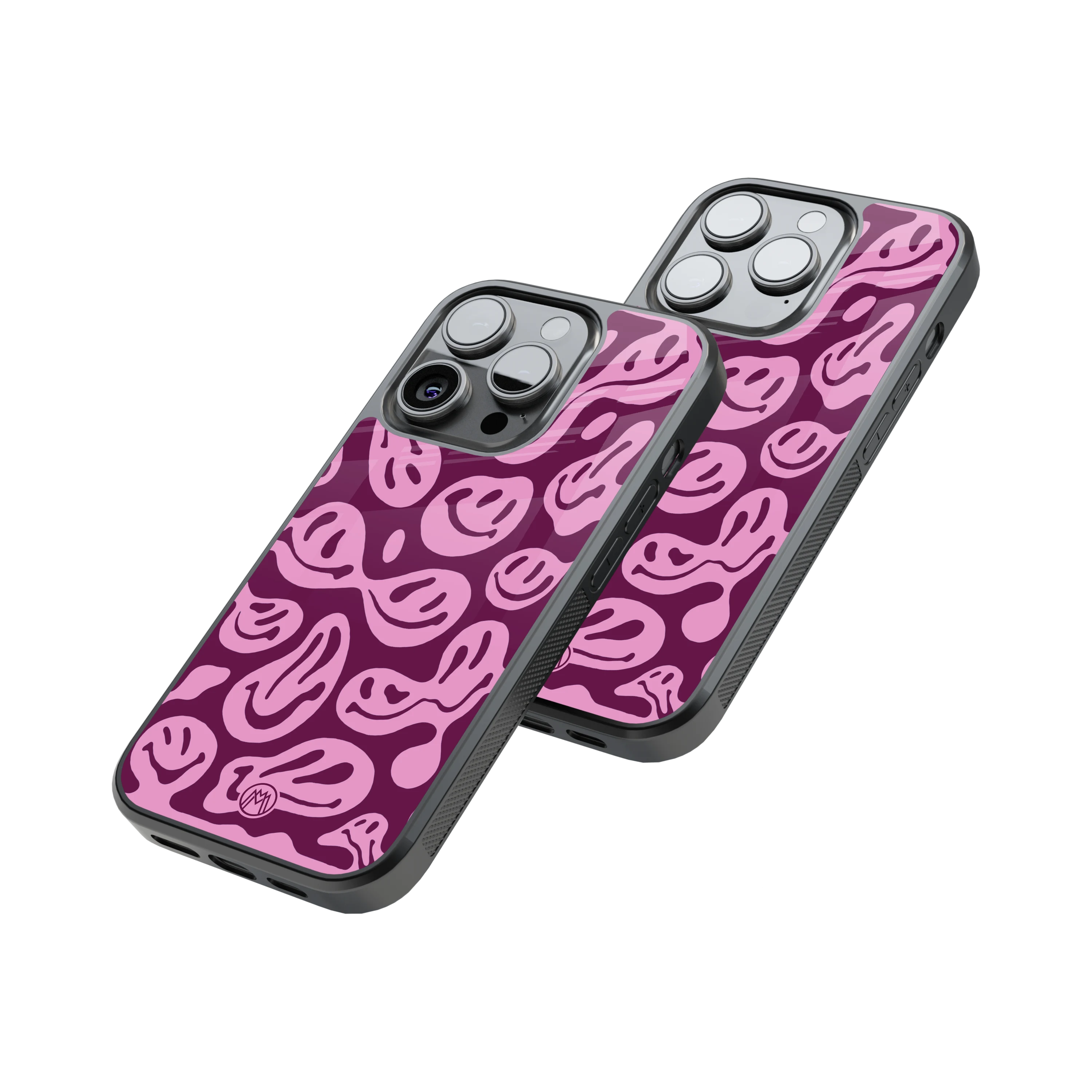 Protective Glass Back Phone Case Compatible with iPhone, Samsung, OnePlus, Pixel & More