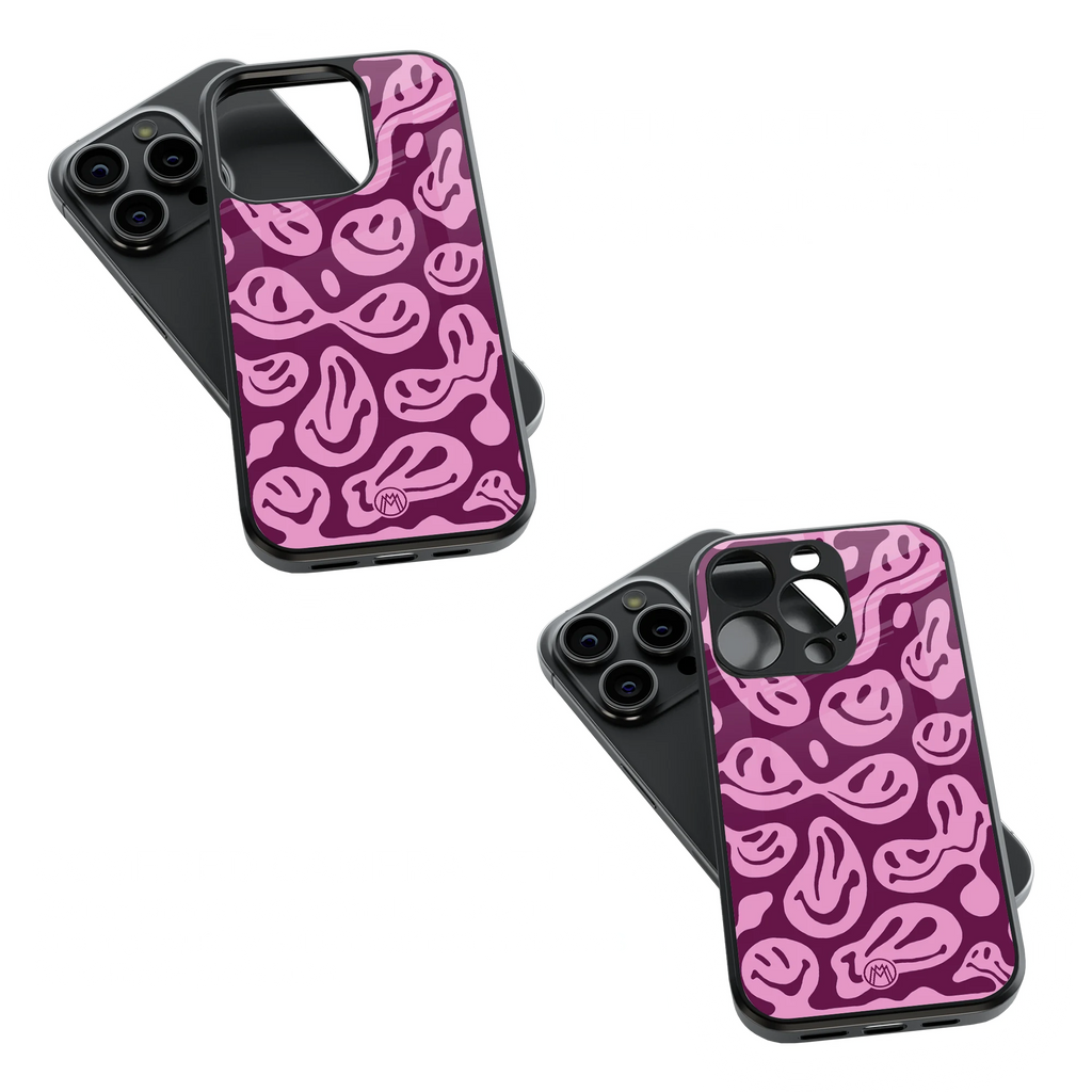 Trendy Glass Back Mobile Case for iPhone, Samsung, Redmi, OnePlus, Google Pixel, Motorola