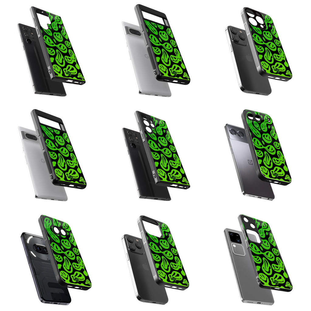 Durable Glass Back Mobile Case for iPhone, Samsung, OnePlus, Google Pixel, Redmi, Vivo, Oppo