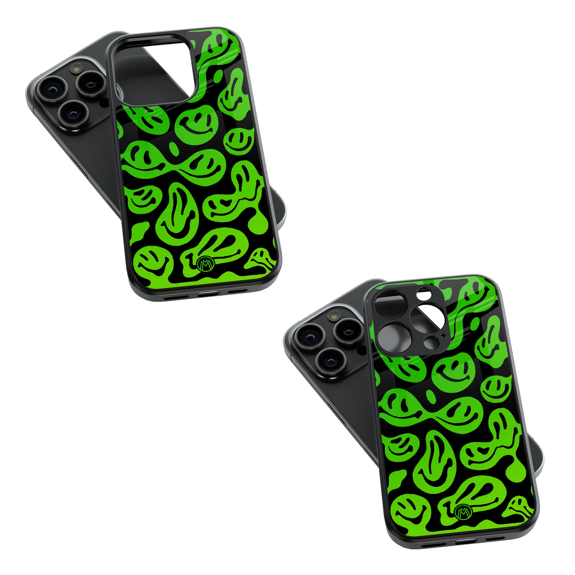 Trendy Glass Back Mobile Case for iPhone, Samsung, Redmi, OnePlus, Google Pixel, Motorola