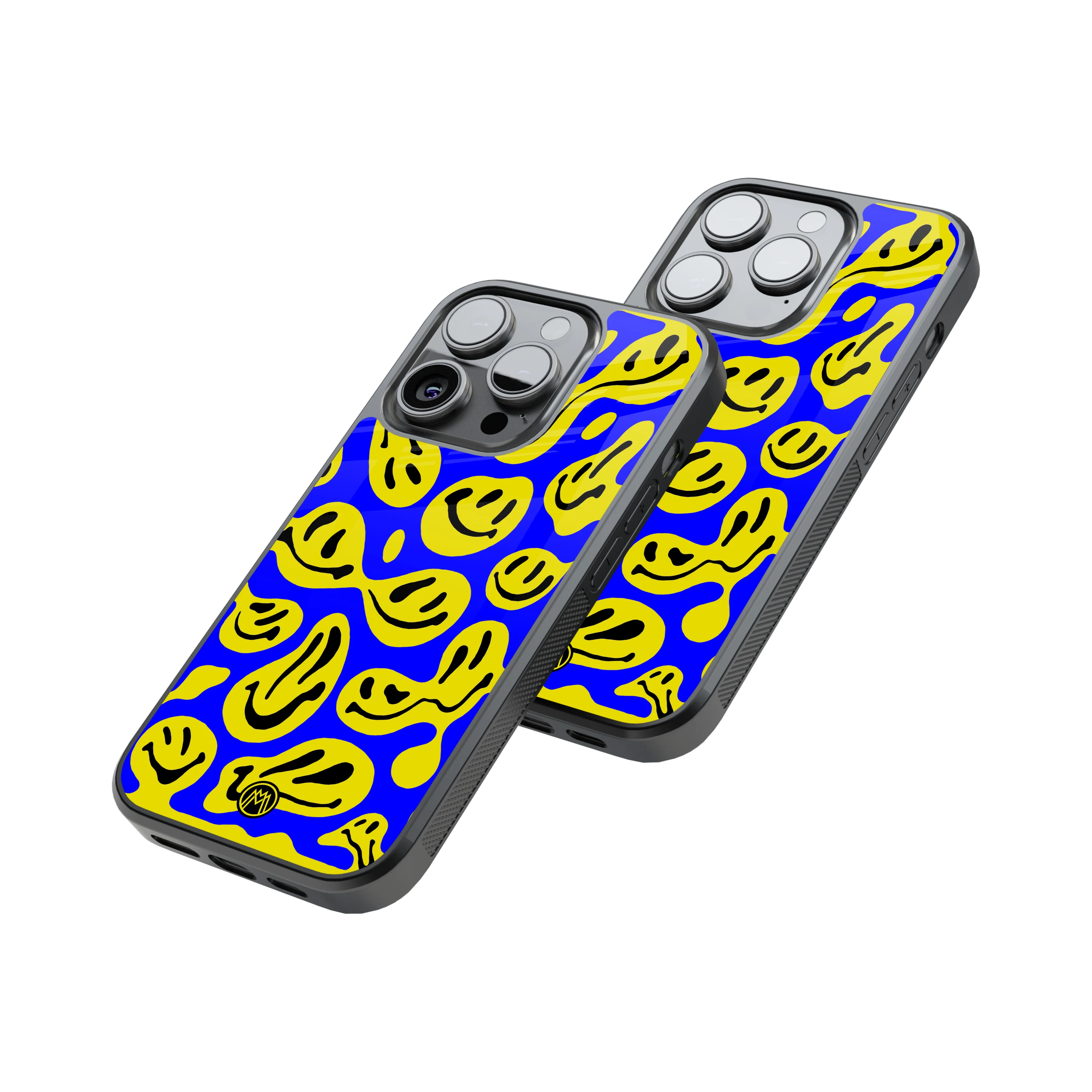 Protective Glass Back Phone Case Compatible with iPhone, Samsung, OnePlus, Pixel & More