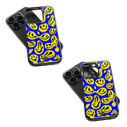 Trendy Glass Back Mobile Case for iPhone, Samsung, Redmi, OnePlus, Google Pixel, Motorola