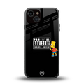 advisory back phone cover | glass case for iphone 13