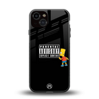 advisory back phone cover | glass case for iphone 13