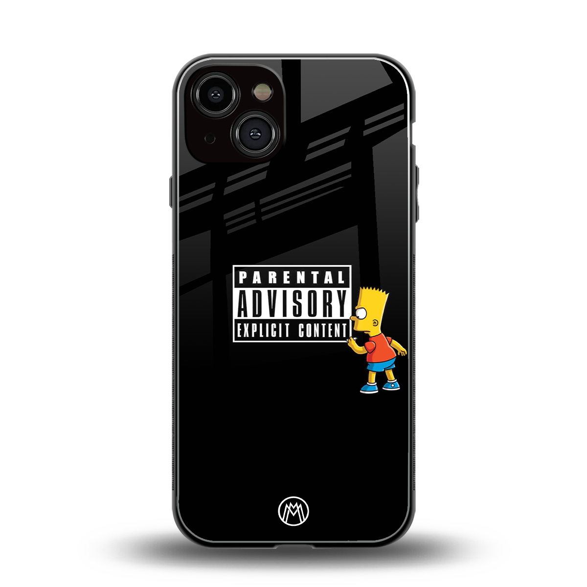 advisory back phone cover | glass case for iphone 13