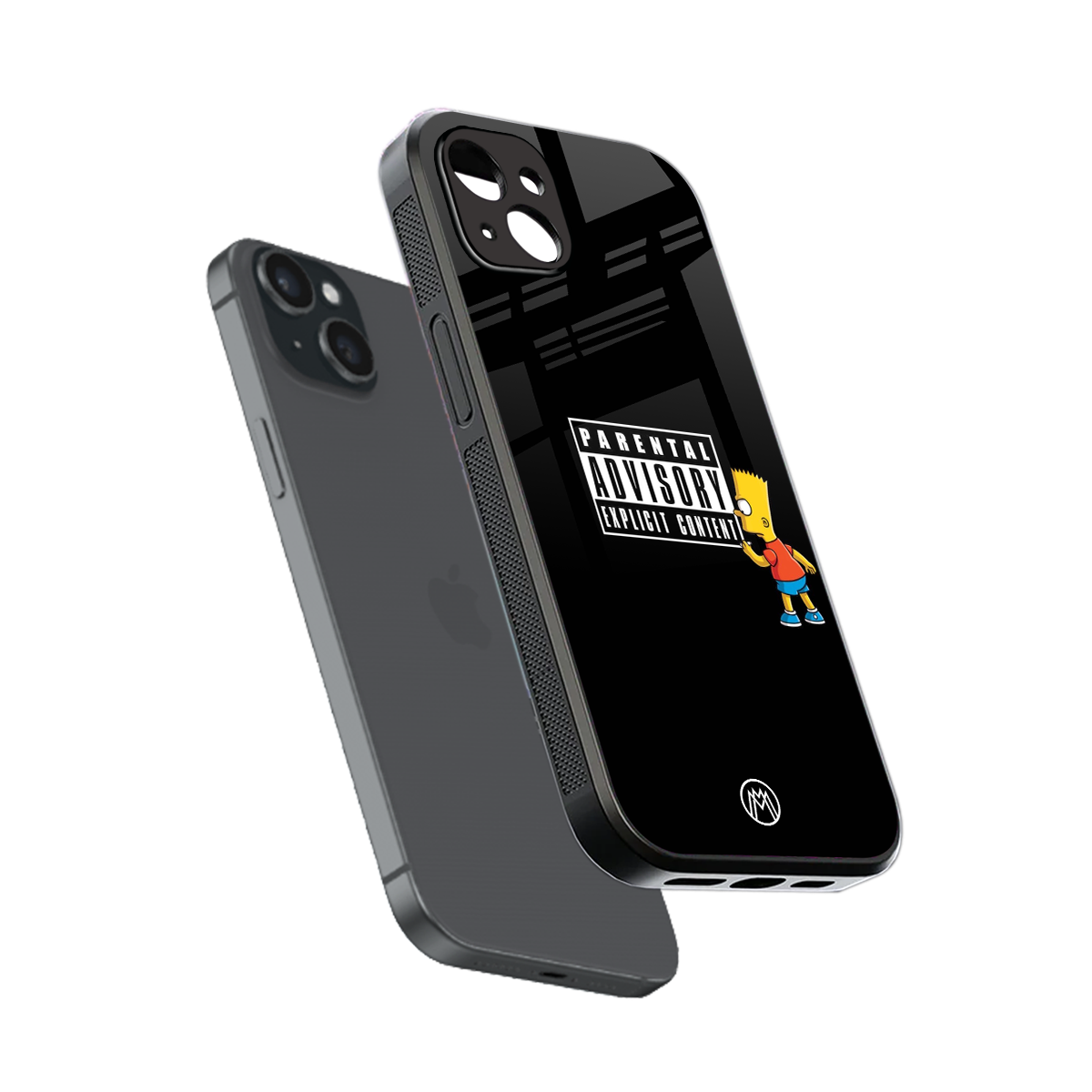 advisory back phone cover | glass case for iphone 15 plus