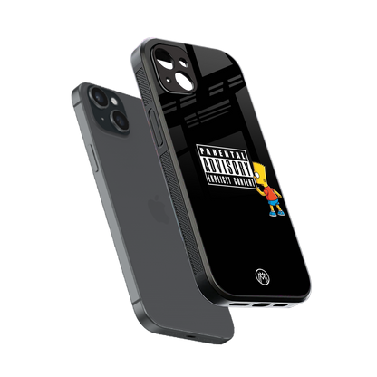 advisory back phone cover | glass case for iphone 15 plus