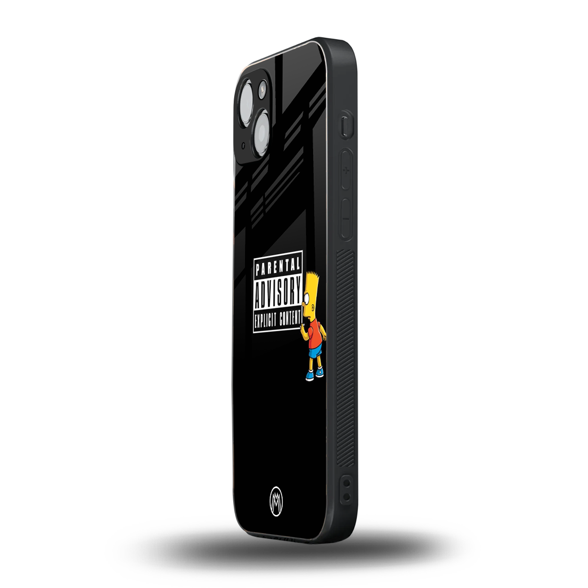 advisory back phone cover | glass case for iphone 15 plus