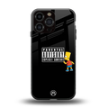 advisory back phone cover | glass case for iphone 14 pro max