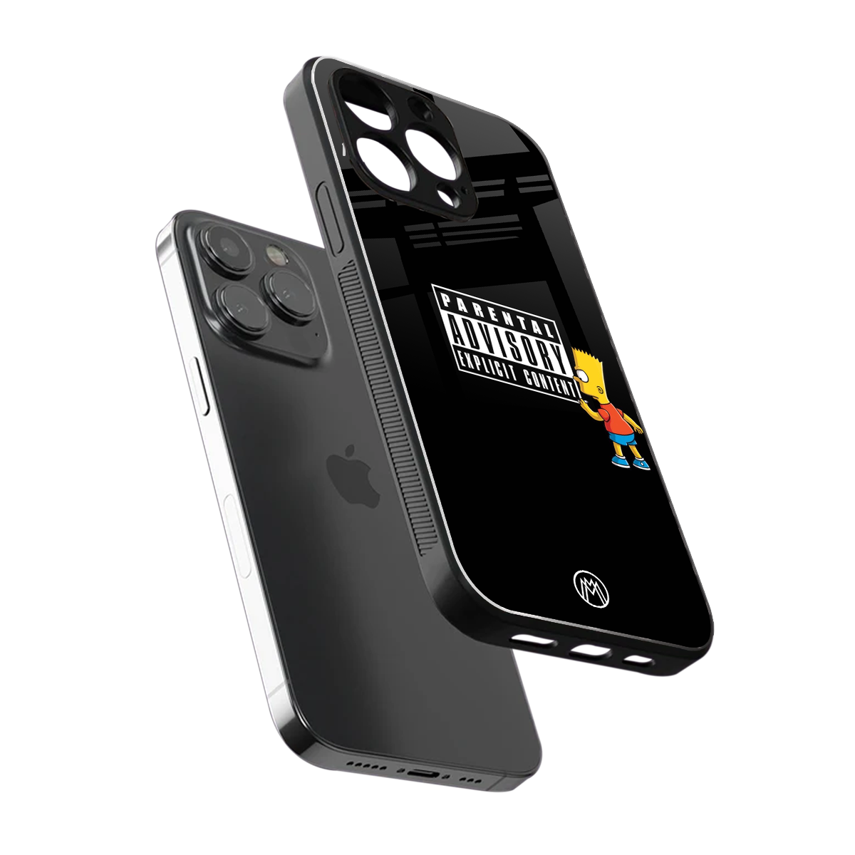 advisory back phone cover | glass case for iphone 15 pro max