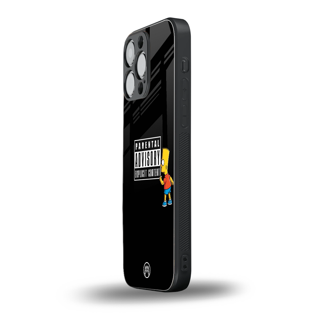 advisory back phone cover | glass case for iphone 14 pro max