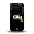advisory back phone cover | glass case for iphone 15 pro